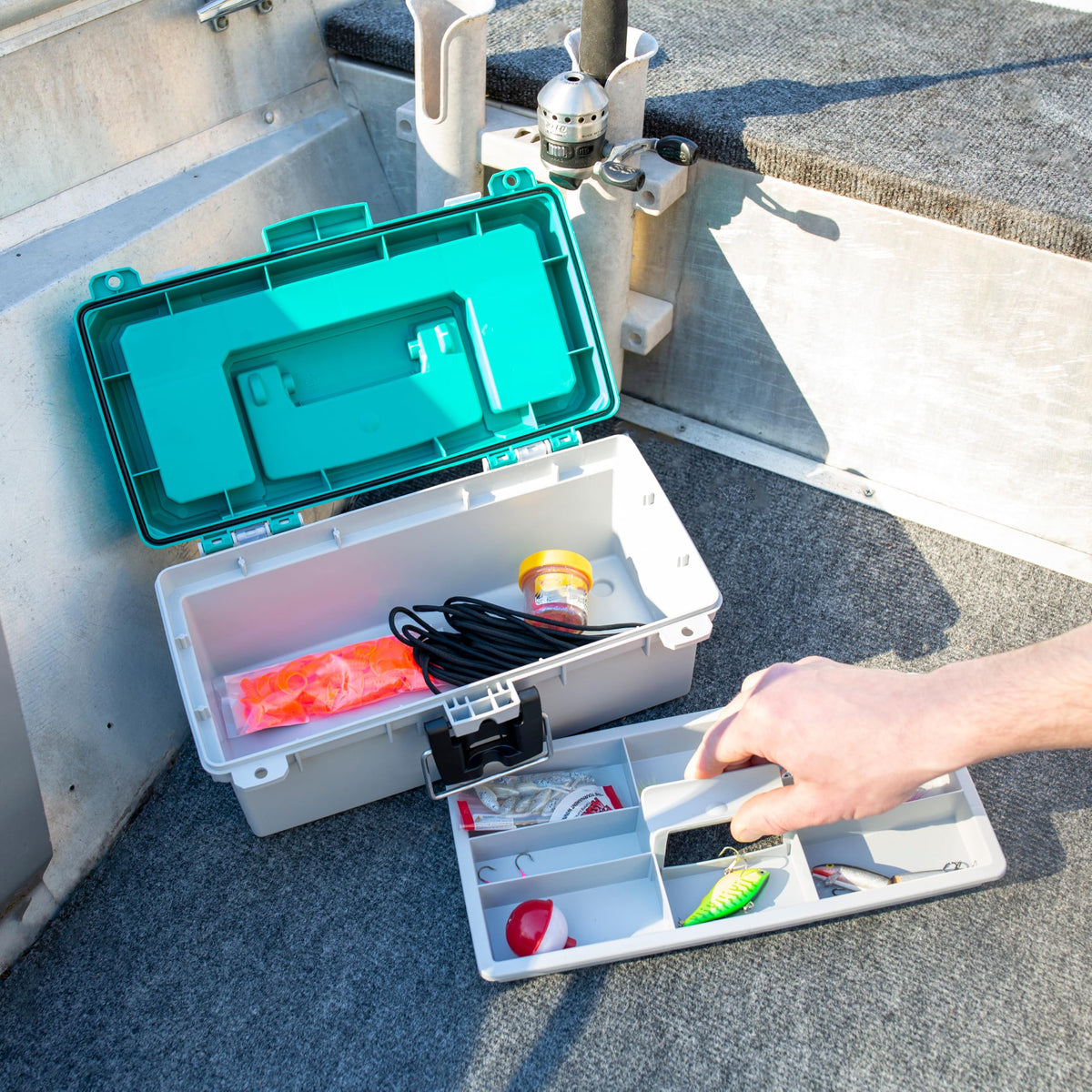 13" Tackle Box with Lift Out Tray U311