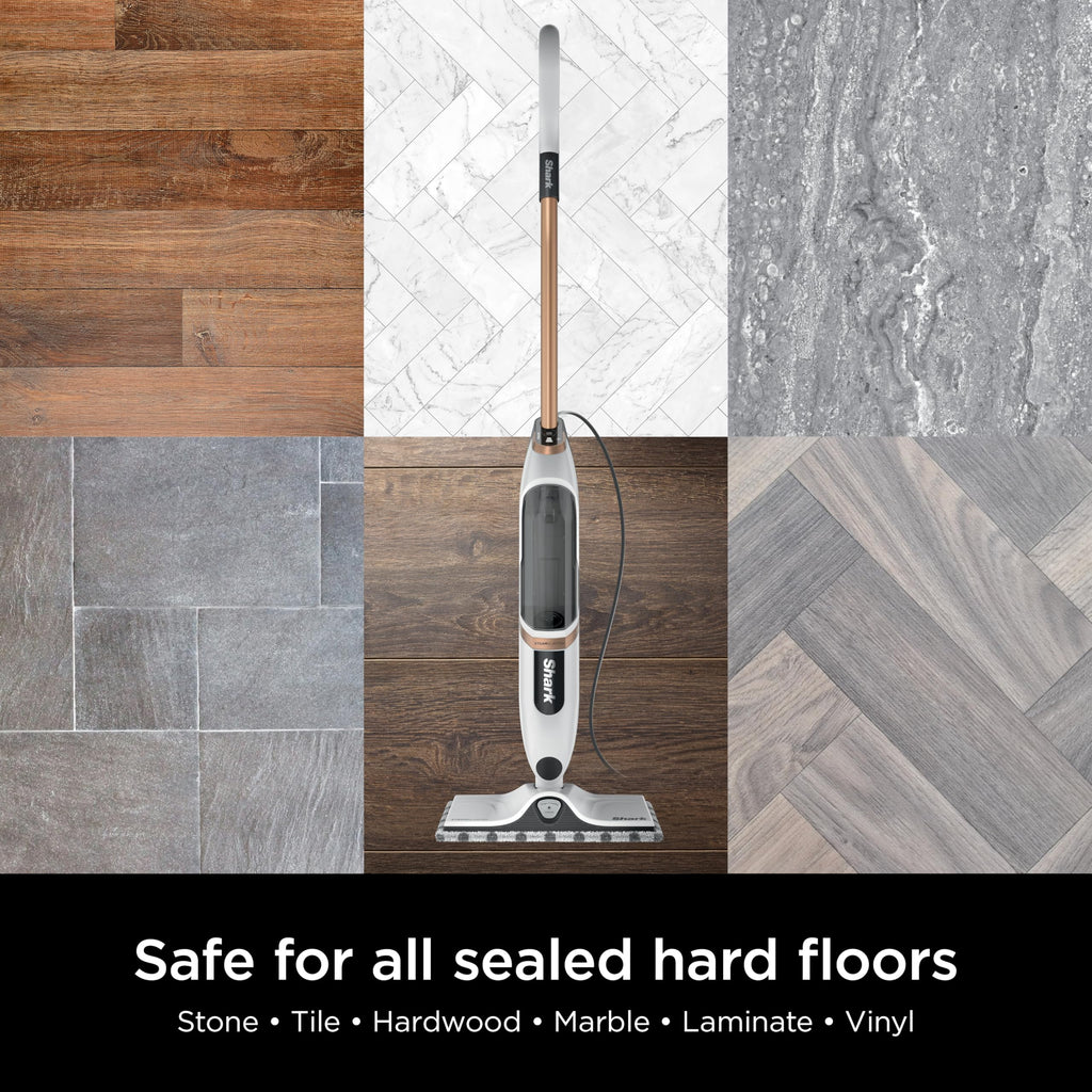 Steam Mop with 3 Steam Modes, 2 Washable Pads H9944